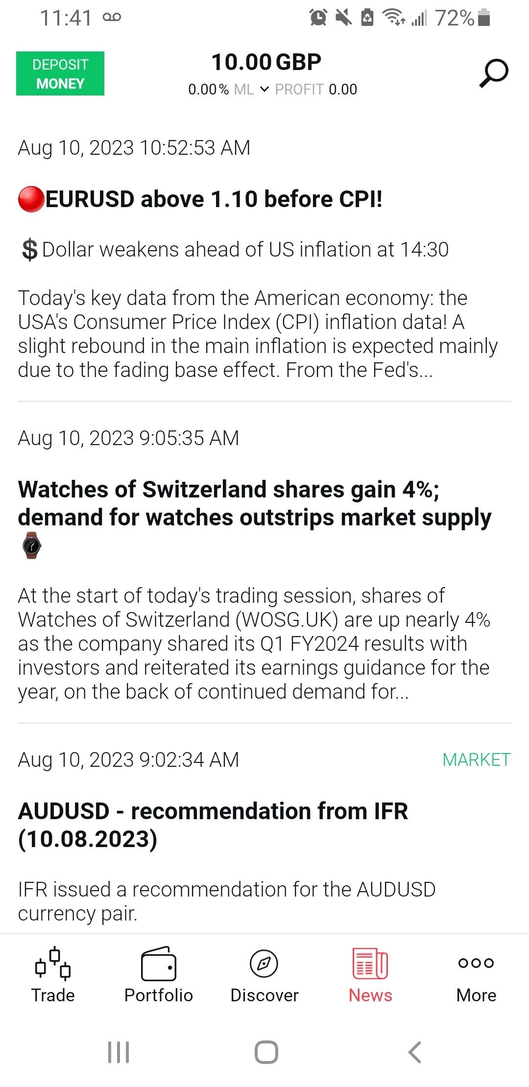 XTB app